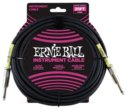 Ernie Ball 6046 Cavo PVC Black 6 m