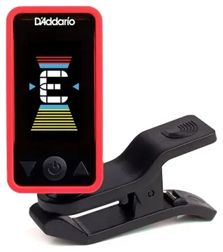 D'Addario PW-CT-17RD Eclipse Headstock Guitar Tuner - Red