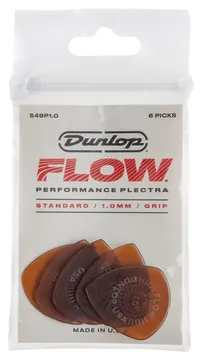 Dunlop Flow 1.00 Plectrum 6-Pack