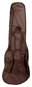 Mundomax Capa para Contrabaixo Extra c/ Bolso Cargo Nylon 70 Marrom Mundomax