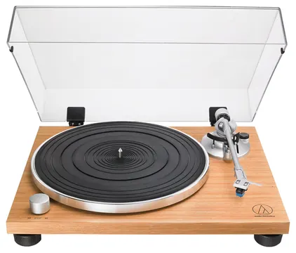 Audio-Technica AT-LP-W30TK Giradischi a cinghia totalmente manuale finitura Teck