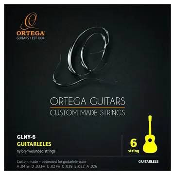 Ortega Saiten für Guitarlele GLNY-6