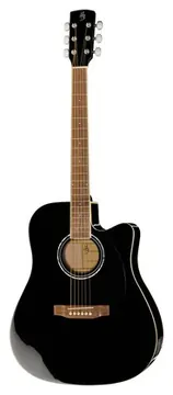 Harley Benton CLD-60SCE BK Custom Line