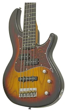 Aria Contrabaixo Aria Pro II 313-MK2/5 Detroit 5 Cordas Open-Pore Sunburst