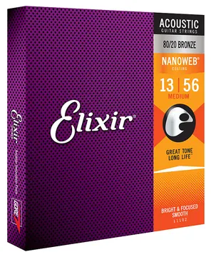 Elixir Nanoweb 80/20 Bronze 11102