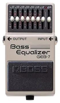 Boss Pedal Boss GEB-7 Equalizador p/ Contrabaixo