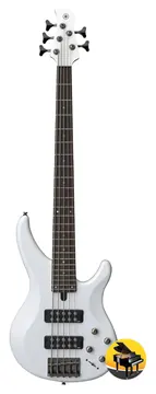 Yamaha Contrabaixo Yamaha TRBX305 5 Cordas Branco