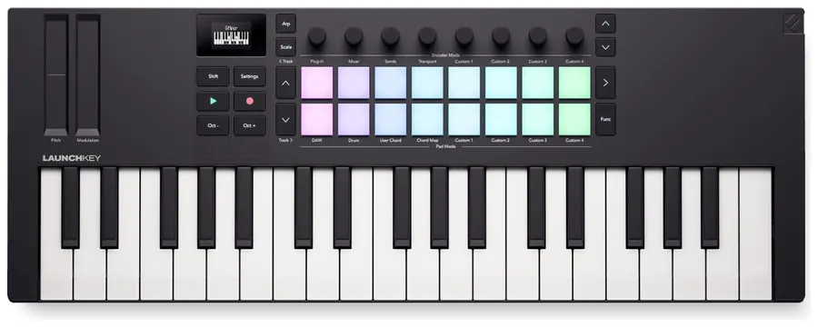 Novation Controlador MIDI Novation Launchkey 37 MK4 37 Teclas