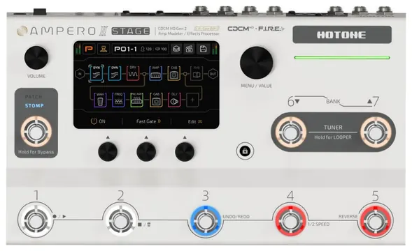 Hotone Ampero II Stage Multieffektgerät