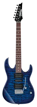 Ibanez GRX70QA - Transparent Blue Burst