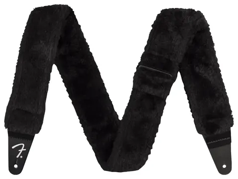 Fender Poodle Plush Strap, Black