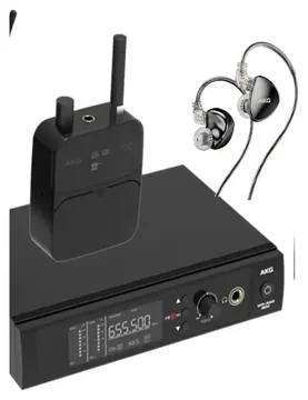 AKG Sistema de Monitor In-Ear AKG WP300 IEM UHF com True Diversity