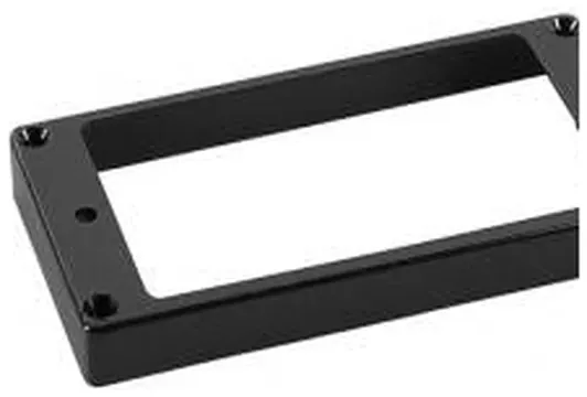 Boston Humbucker Frame Flat Bottom Slante Black