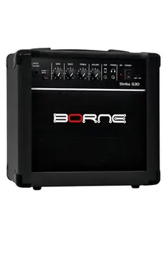 Borne Amplificador Guitarra Borne Strike G30 Preto