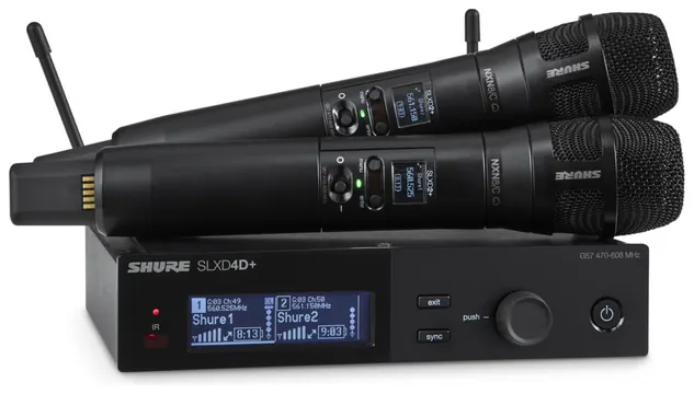 Shure SLXD24D+ NXN8C-G65=470-606 MHz