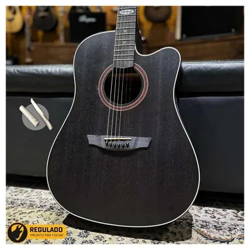 Strinberg Sd200c Tobacco Folk Eletroacústico - Tunado Rastilho Nut Osso