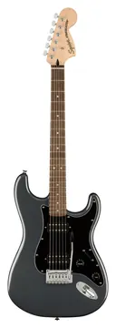 Fender Squier Affinity Strat HH Charcoal Frost Metallic
