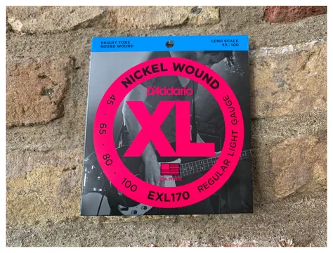 D'Addario XL EXL170 45-100 Long Scale