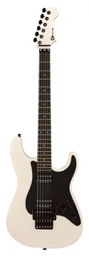 Charvel Pro-Mod Plus So-Cal SC1 Style 1 HH FR EBO Snow White