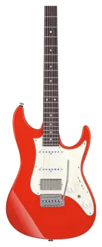 Ibanez AZ2204NW AZ Prestige Vermillion Red