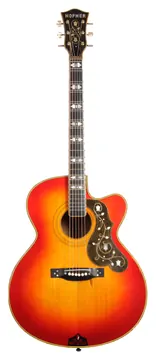 Höfner 496 S High Gloss Sunburst Western (real vintage)