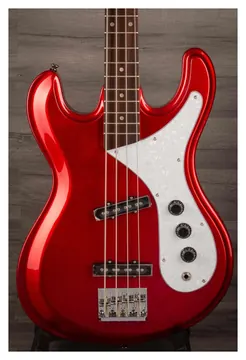 Aria Diamond Series Bass, DMB 01 OCR, Old Candy Apple Red