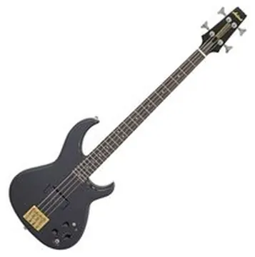 Aria SB CLB Cliff Burton Signature Bass Black n Gold