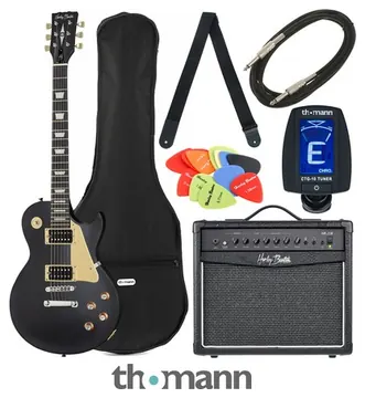 Harley Benton SC-400 SBK Vintage Seri Bundle