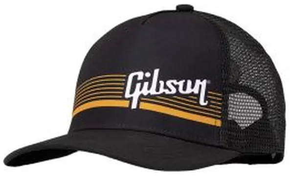 Cappello baseball Gibson gold string premium trucker