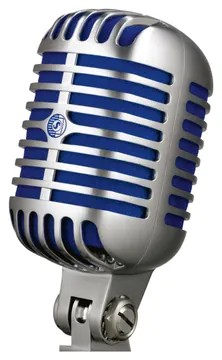 Shure Microfone Shure Super 55 Classic Series Dinâmico Supercardioide Prateado