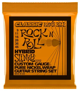 Electric Guitar Strings 9-46 Classic Rock N Roll Slinky Pure Nickel 100% Genuine