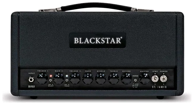 Blackstar ST. James 50 6L6 Head Black