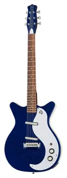 Danelectro 59M NOS+ Blue Metalflake 60th