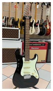 Schecter Route 66 Lexington SSS Midnight Black