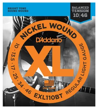 D'Addario EXL110BT Balanced Tension Lite Electric Strings (.010-.046)