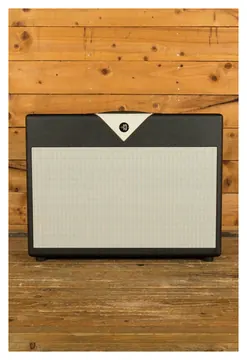 Divided By 13 2x12F - 2x12" Open Back Cab - Celestion G12H & G12B - Black Bronco