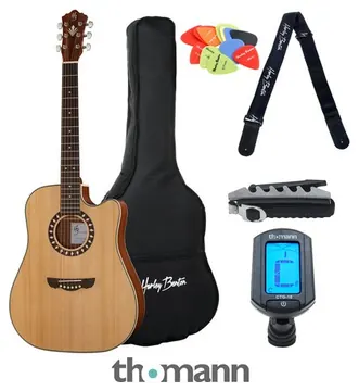 Harley Benton Custom Line CLD-1048SCE Bundle
