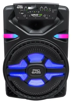 Pro Bass Caixa Multiuso Pro Bass Wave 12 Bluetooth