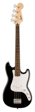 Guitarra Baixo Fender Squier Bronco Bass Short Scale LRL Black
