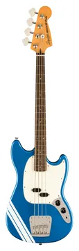 Fender Squier Classic Vibe 60's Competition Mustang Bass - Lake Placid Blue w/Olympic White Stripes