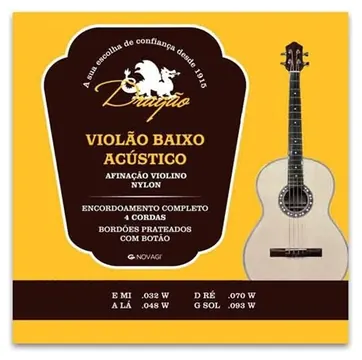 Encordoamento Novagi Baixo Acustico VBA036