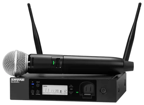Shure Sistema Shure Sem Fio C/ Microfone de Mão GLXD24 + SM58 Z3