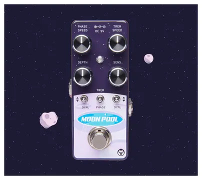 Pigtronix Moon Pool Tremvelope Phaser