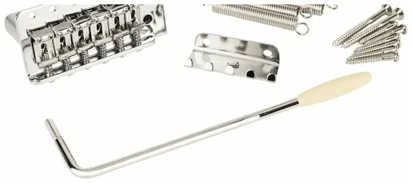 Fender Vintage/Narrow Strat Tremolo Assembly Chrome - Ponte Tremolo