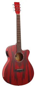 Tanglewood Azure TA4CE - Shimmer Red Gloss