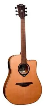LAG Hyvibe V2 HV10DCE Smart Dreadnought Cutaway