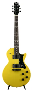Heritage Ascent Collection H-137 Humbucker Electric Guitar, Marigold Yellow