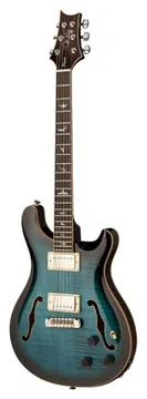 PRS SE HB II PIEZO Peack Blue Smokeburst con Estuche