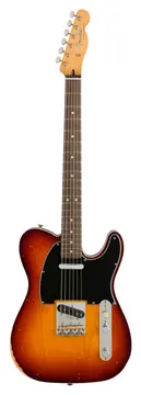 Fender Jason Isbell Custom Telecaster Electric Guitar, RW FB, 3-Colour Chocolate Burst