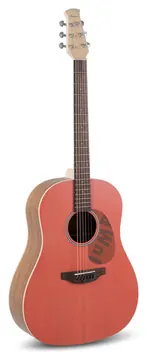 Applause Akustikgitarre Jump Slope Shoulder Dreadnought Peach